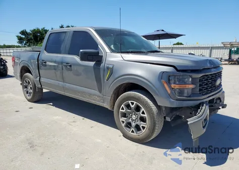 2024 Ford F150 Stx из США, поврежденный, VIN 1FTEW2LP7RKF00862